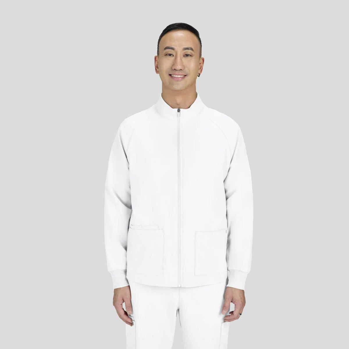 Alpha Mens Jacket | White